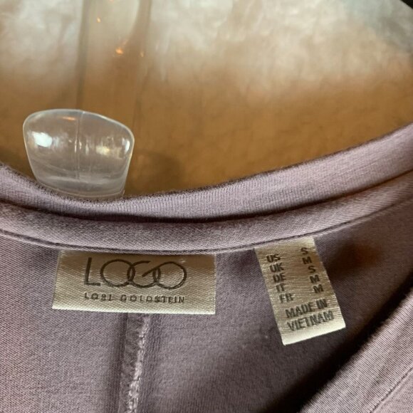 LOGO By Lori Goldstein Womens Sleeveless As Is‎ Knit Midi Tank Dress Small 10054 - Picture 4 of 15